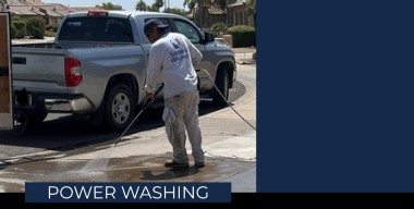 Professional power washing for a professional result